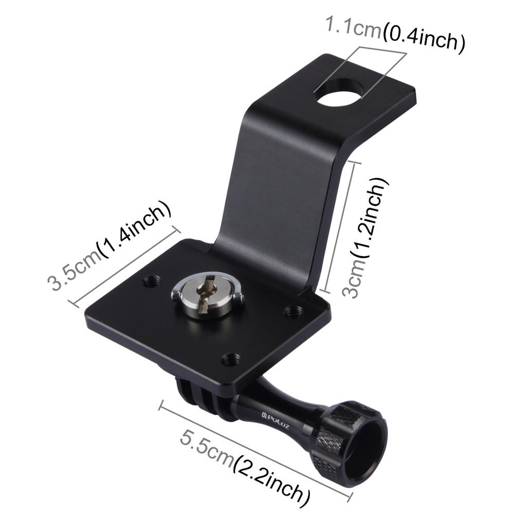 PULUZ-Aluminum-Alloy-Camera-Bracket-Fixed-Holder-Mount-With-Tripod-Adapter--Screw-For-GoPro-NEW-HERO-1679319