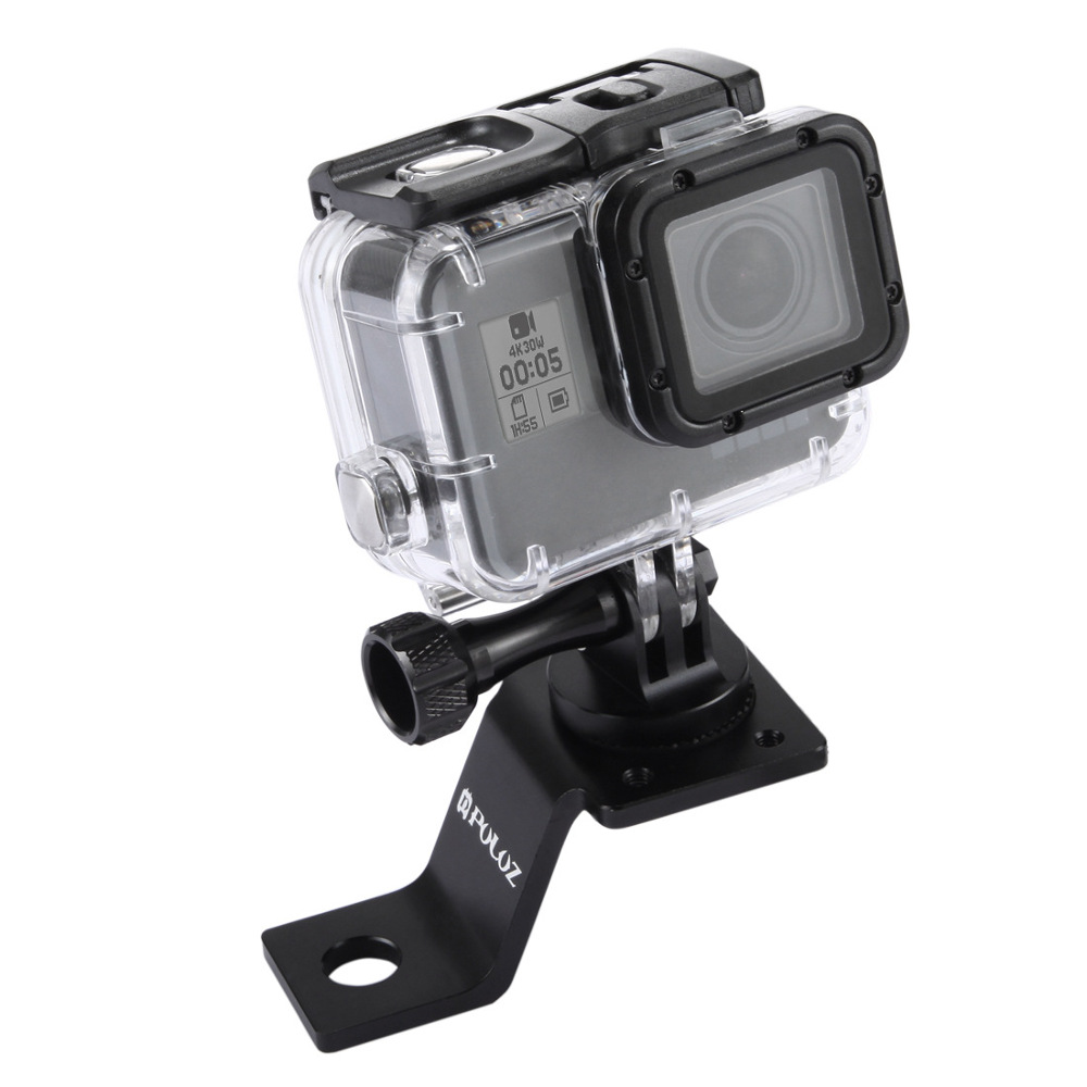PULUZ-Aluminum-Alloy-Camera-Bracket-Fixed-Holder-Mount-With-Tripod-Adapter--Screw-For-GoPro-NEW-HERO-1679319