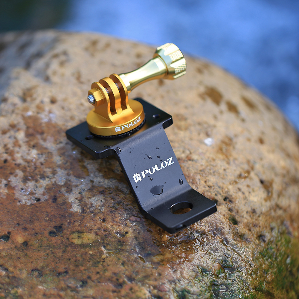 PULUZ-Aluminum-Alloy-Camera-Bracket-Fixed-Holder-Mount-With-Tripod-Adapter--Screw-For-GoPro-NEW-HERO-1679319