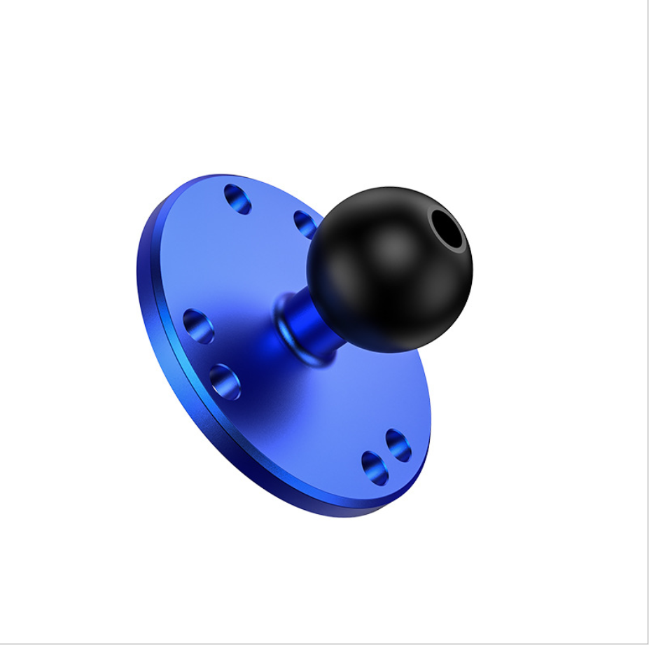 RAM-23quot-Round-Base-AMPs-Hole-Pattern-1quot-Ball-RAM-B-202U-for-Motorcycle-GPS-Navigation-DIY-1692190