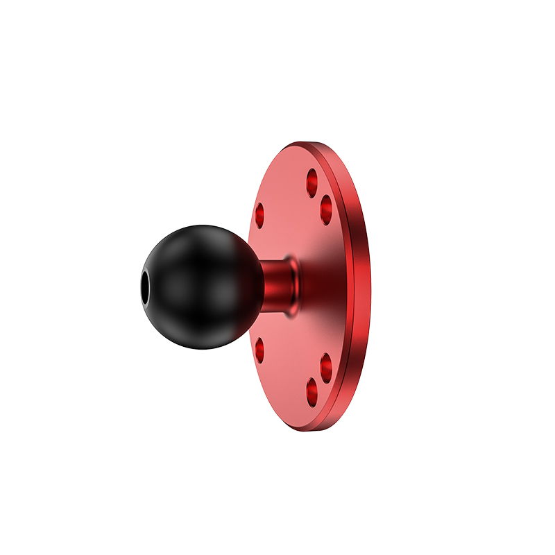 RAM-23quot-Round-Base-AMPs-Hole-Pattern-1quot-Ball-RAM-B-202U-for-Motorcycle-GPS-Navigation-DIY-1692190