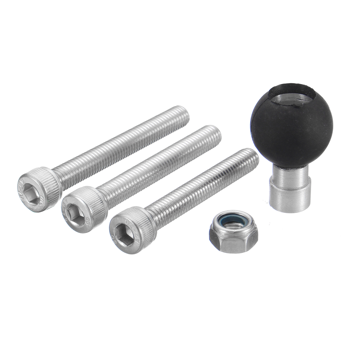 RAM-RAM-B-367U-Motorcycle-Handlebar-Clamp-Base-With-1inch-Ball--M8-Screws-Kit-Sets-1474525