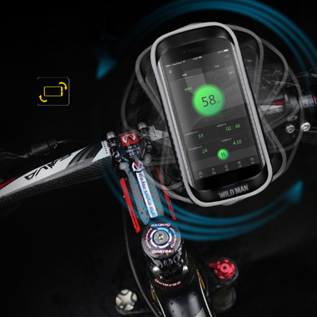 Waterproof-Touch-Screen-Phone-Pouch-Bag-Motorcycle-Cycling-Bike-Handlebar-Tube-Mount-Rotatable-1496469