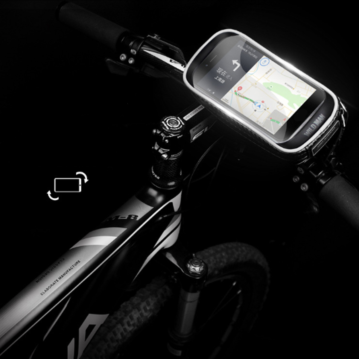 Waterproof-Touch-Screen-Phone-Pouch-Bag-Motorcycle-Cycling-Bike-Handlebar-Tube-Mount-Rotatable-1496469
