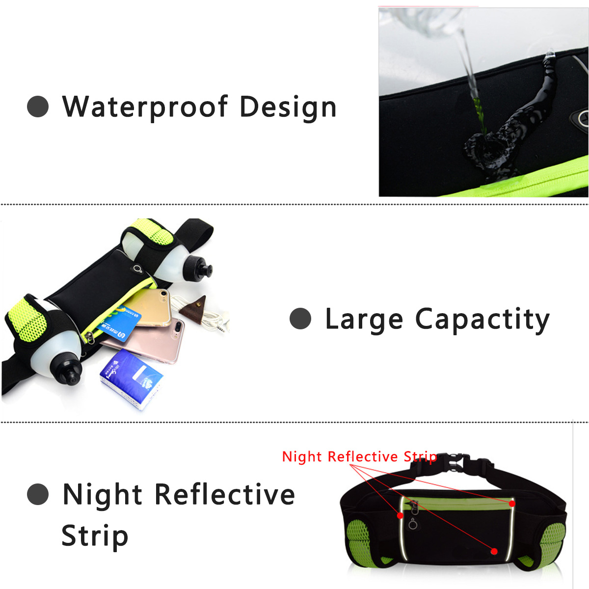 Waterproof-Unisex-Chest-Bag-Sport-Travel-Shoulder-Backpack--Bottle-Bag-1533151