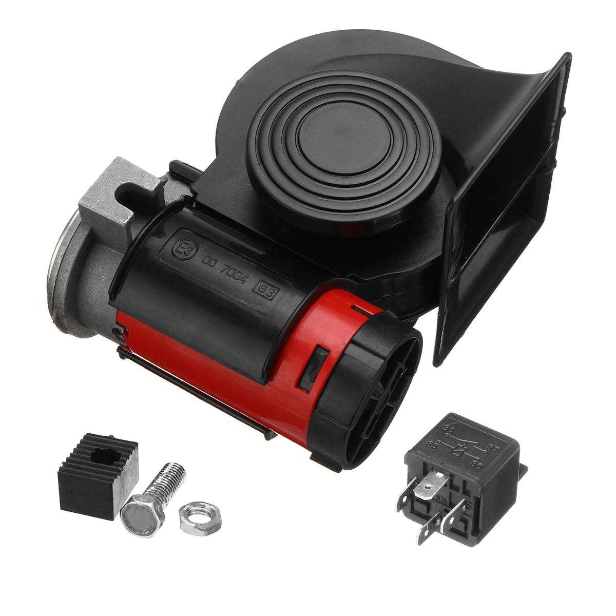 12V-139dB-Electric-Air-Horn-Dual-Tone-Trumpet-Loud-Pump-with-Compressor-for-Car-Truck-Motorcycle-1358967