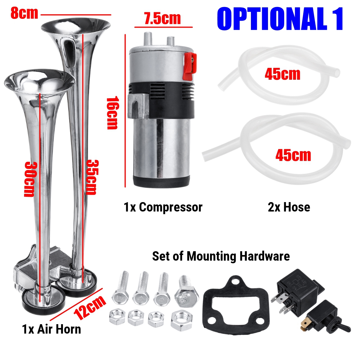 12V-150dB-Dual-Trumpet-Loud-Air-Horn-For-Car-Truck-RV-Train-Boat-1702822