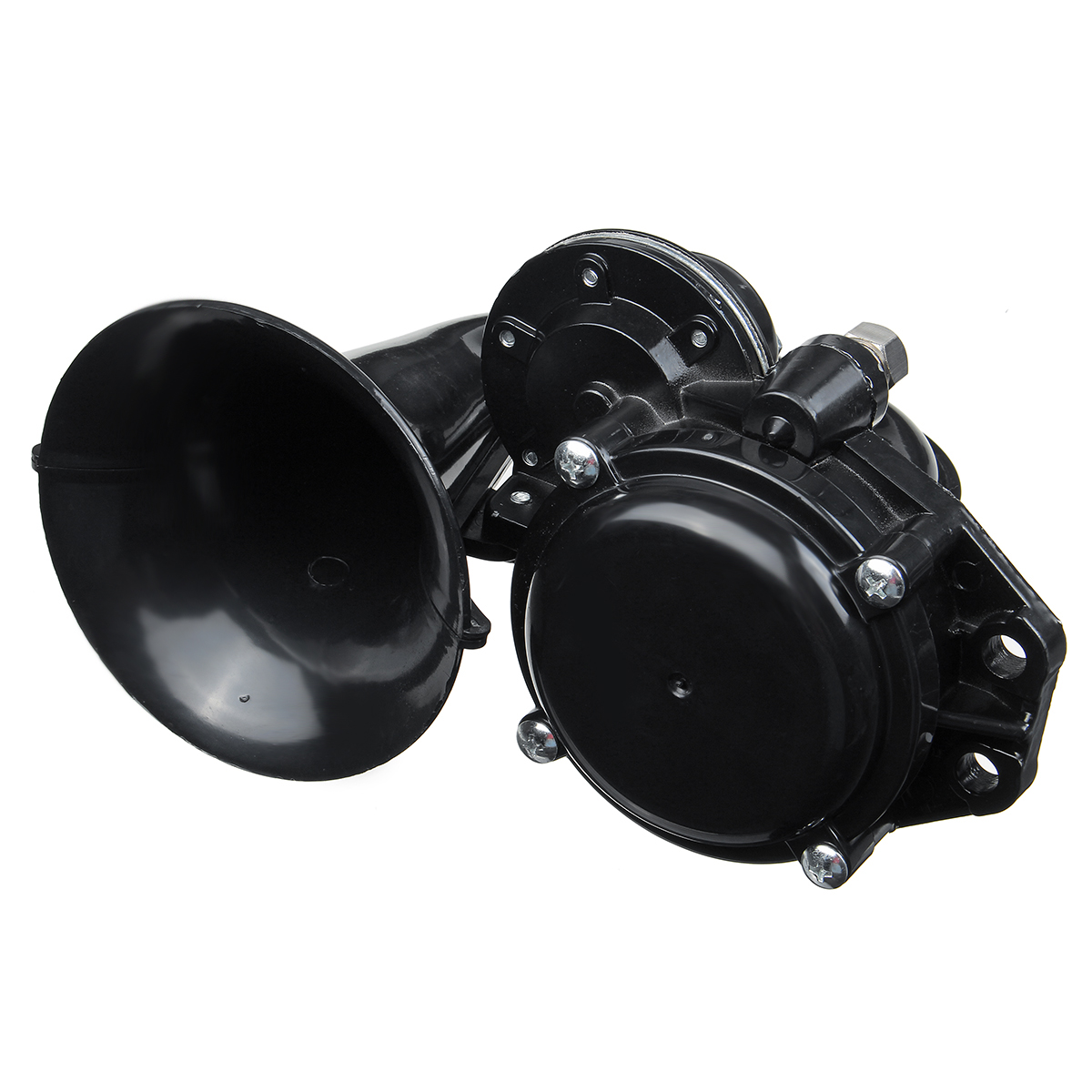 12V-24V-Universal-Loud-Snail-Air-Horn-120dB-Single-Trumpet-For-Car-Truck-Van-Bus-1711899