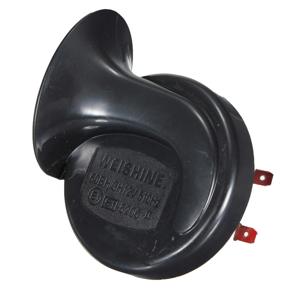 Loud-12V-Two-Air-Horn-Snail-Set-for-Cars-Bikes-Vans-Boats-120db-69010