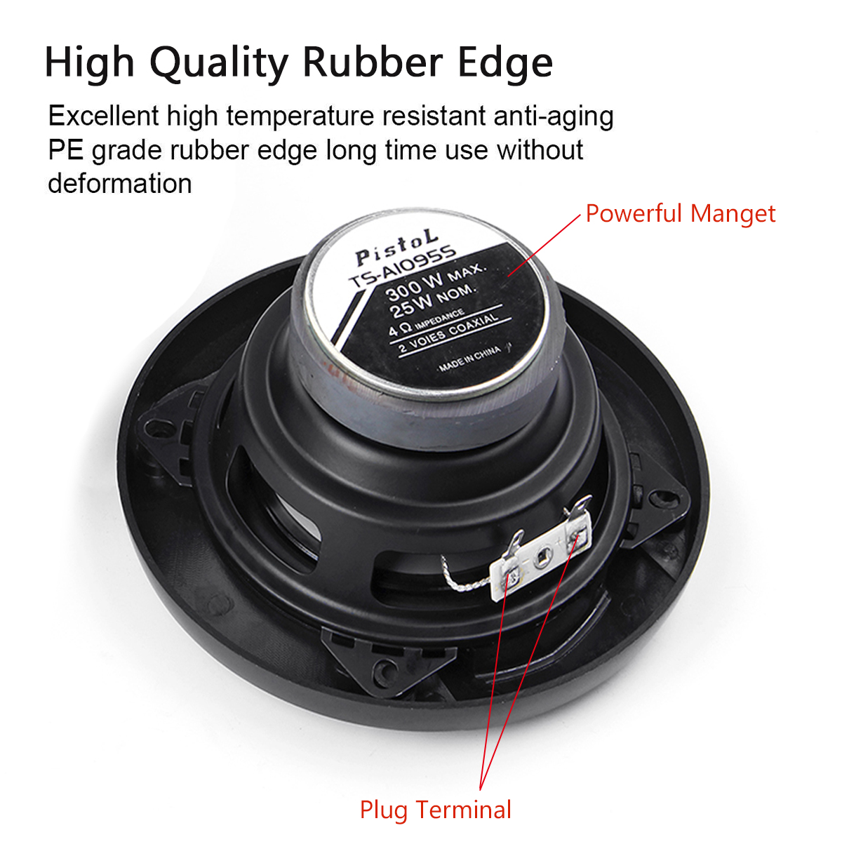 TS-A1095S-4quot-5quot6quot69quot-Car-Hi-Fi-Coaxial-Speaker-Vehicle-Door-Auto-Audio-Music-1499280