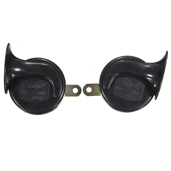 Two-Air-Horn-Snail-Set-Dual-Twin-Tone-for-Cars-Vans-Boats-120db-12V-911102