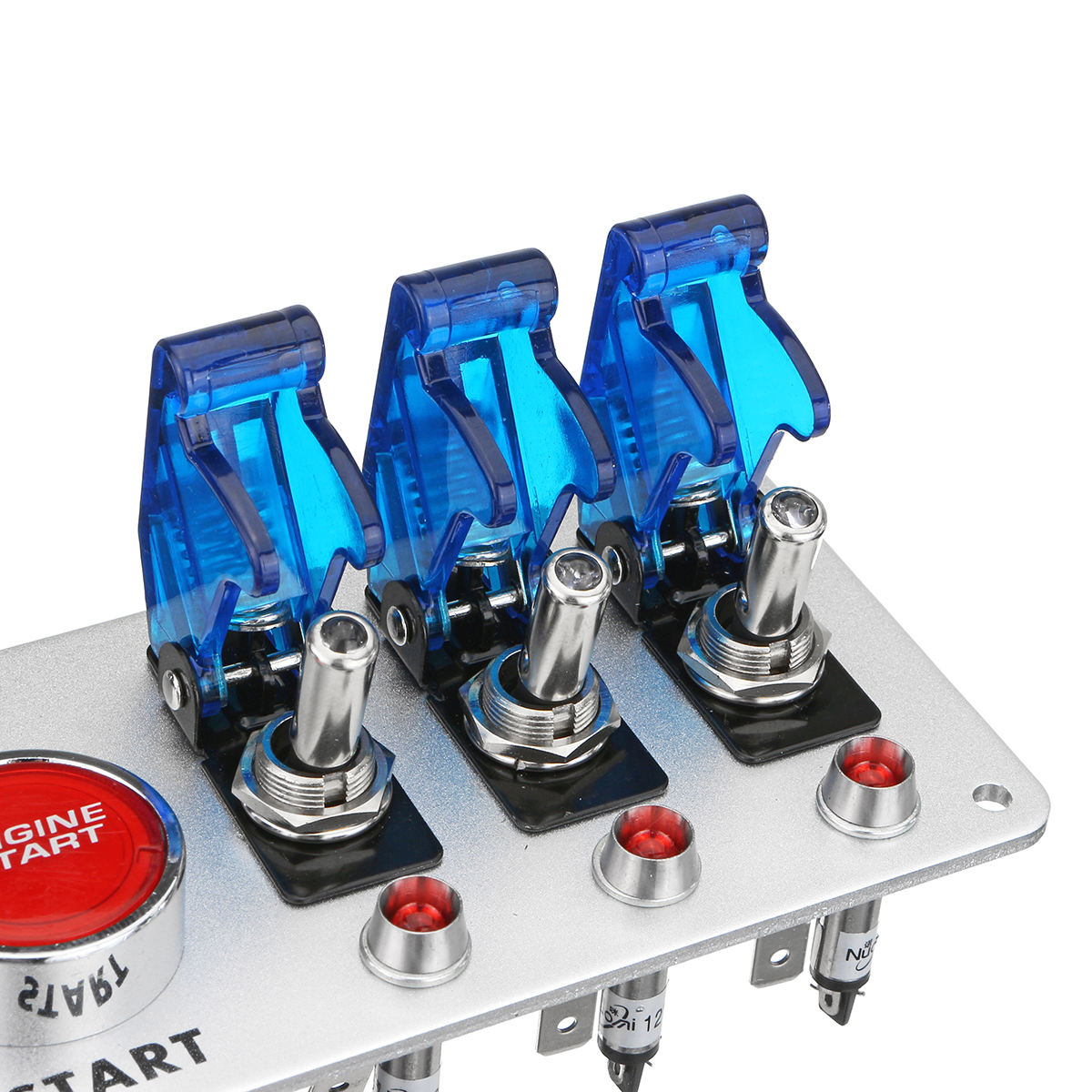 12V-Auto-LED-Toggle-Ignition-Switch-Panel-Racing-Vehicle-Engine-Start-Push-Set-1574444