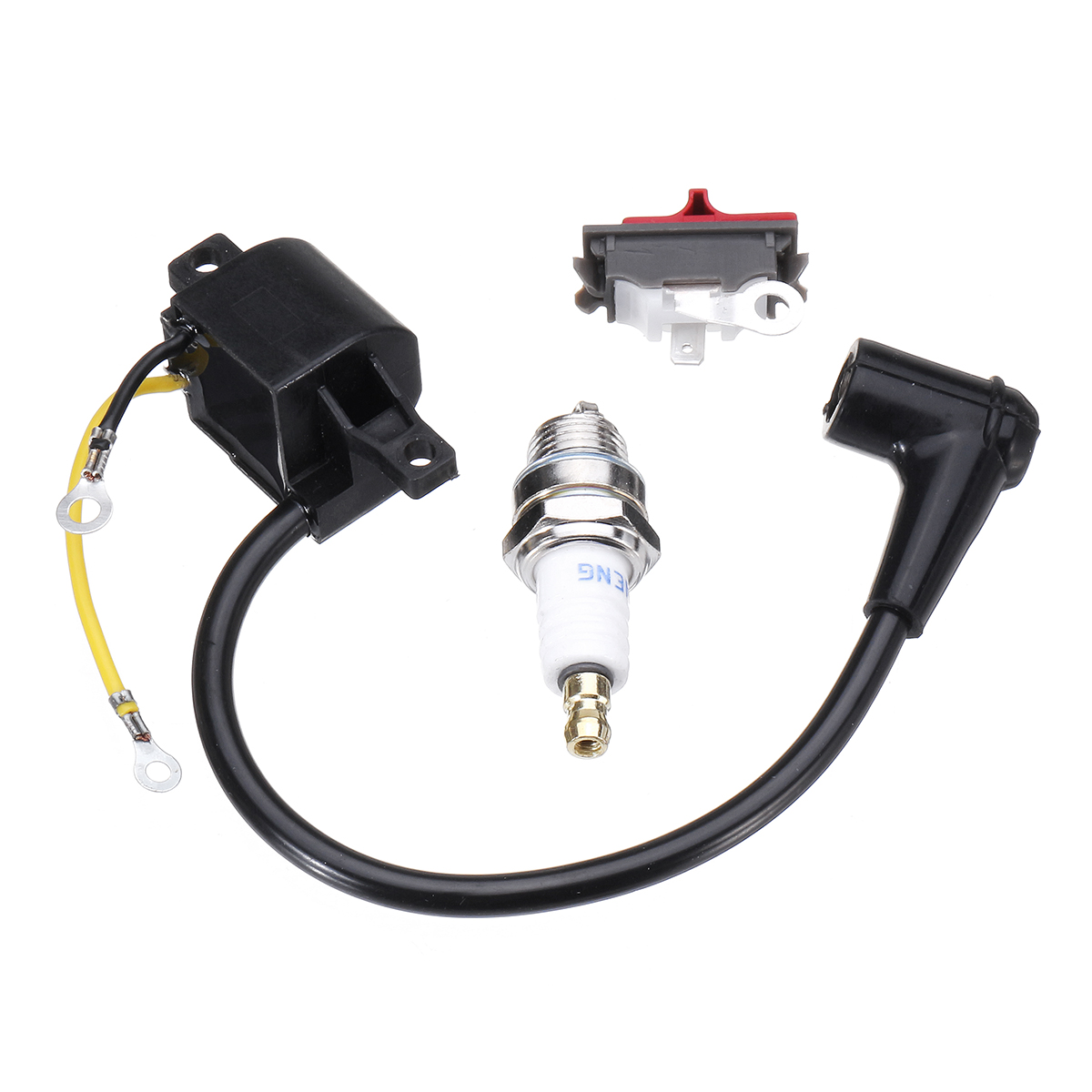 Ignition-Coil-Fit-Husqvarna-266-61-66-162-Jonsered-670-630-Chainsaw-Old-Type-OEM-1422840