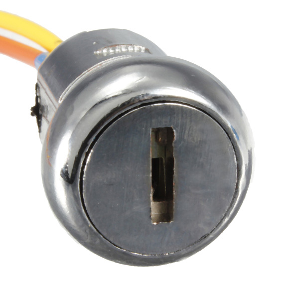 Ignition-Key-Switch-Lock-Kart-Scooters-Electric-Bike-2-Keys-Mini-921435