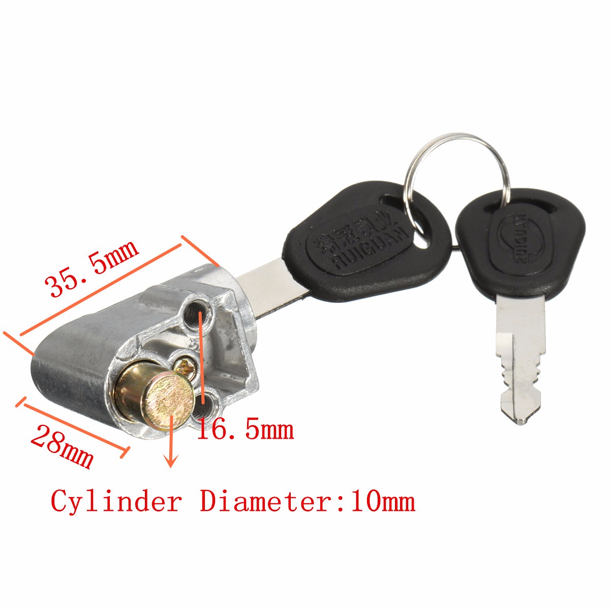 Ignition-Switch-Battery-Safety-Lock-For-Motorcycle-Electric-Bike-Scooter-2-Keys-1173970