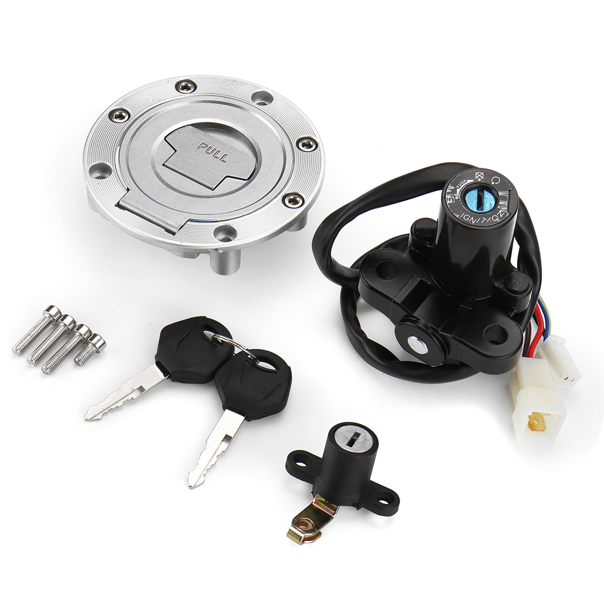 Ignition-Switch-Lock--Fuel-Gas-Cap-Key-Set-For-Yamaha-MT03-06-12-YZF-R6-R1-98-05-1372838