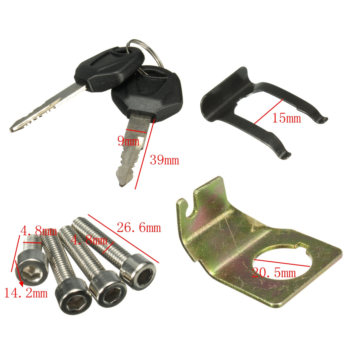 Ignition-Switch-Seat-Lock-Fuel-Gas-Cap-Key-Set-For-Yamaha-YZF-R1-R6-2001-2012-1053012