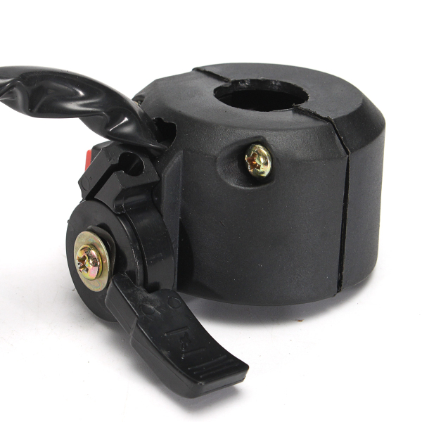 Motorcycle-Starter-Choke-Switch-Kill-Light-Ignition-Black-Inner-Diameter-22mm-1140333