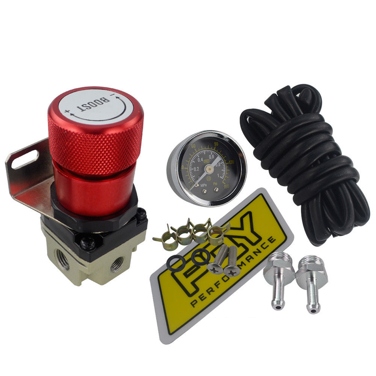 1-150-PSI-Universal-Car-Adjustable-Manual-Gauge-Turbo-Boost-Controller-Red-1742195