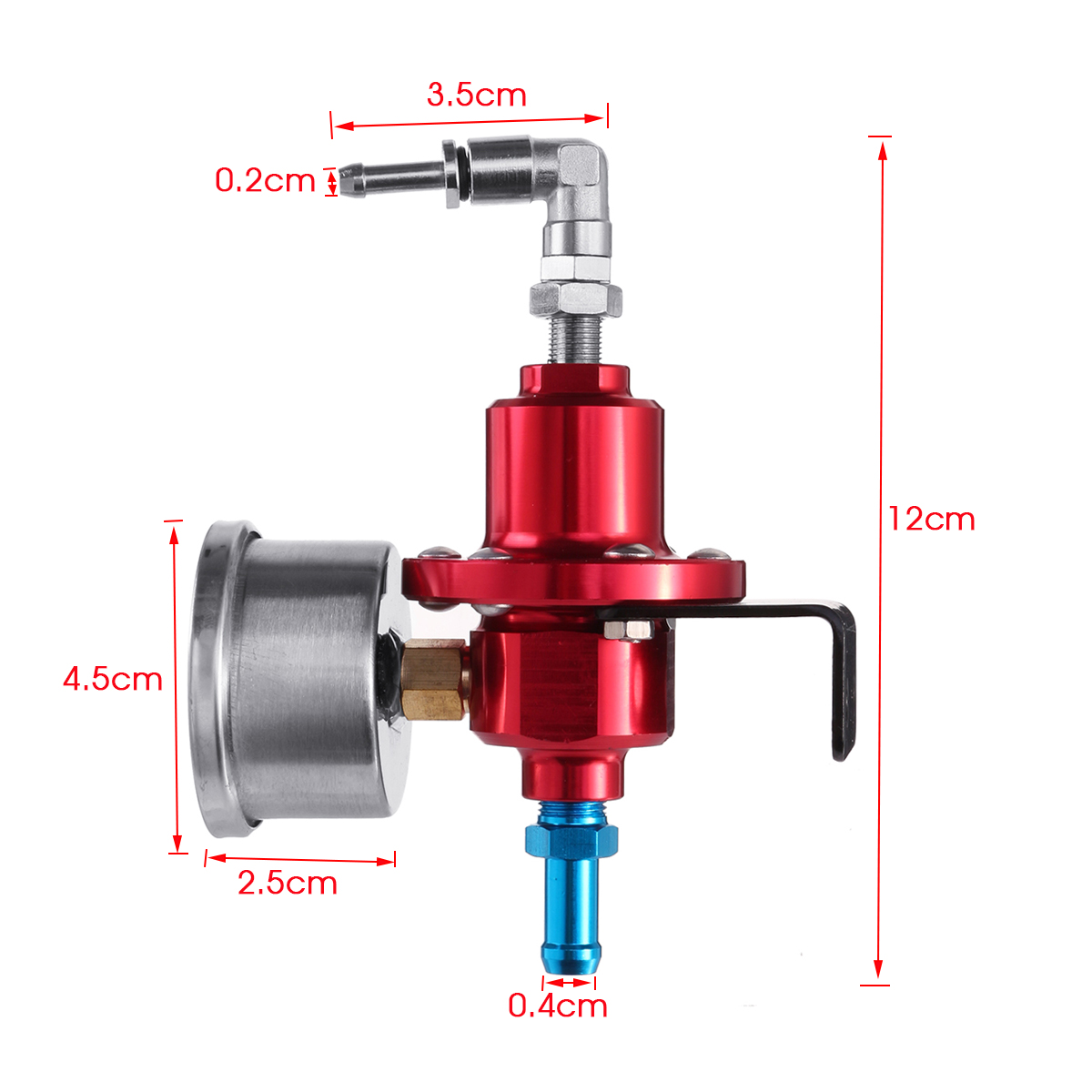 Universal-Auto-Car-Fuel-Adjustable-Pressure-Regulator-8-Kgcmsup2-with-KPa-Oil-Gauge-Kit-Set-1668454