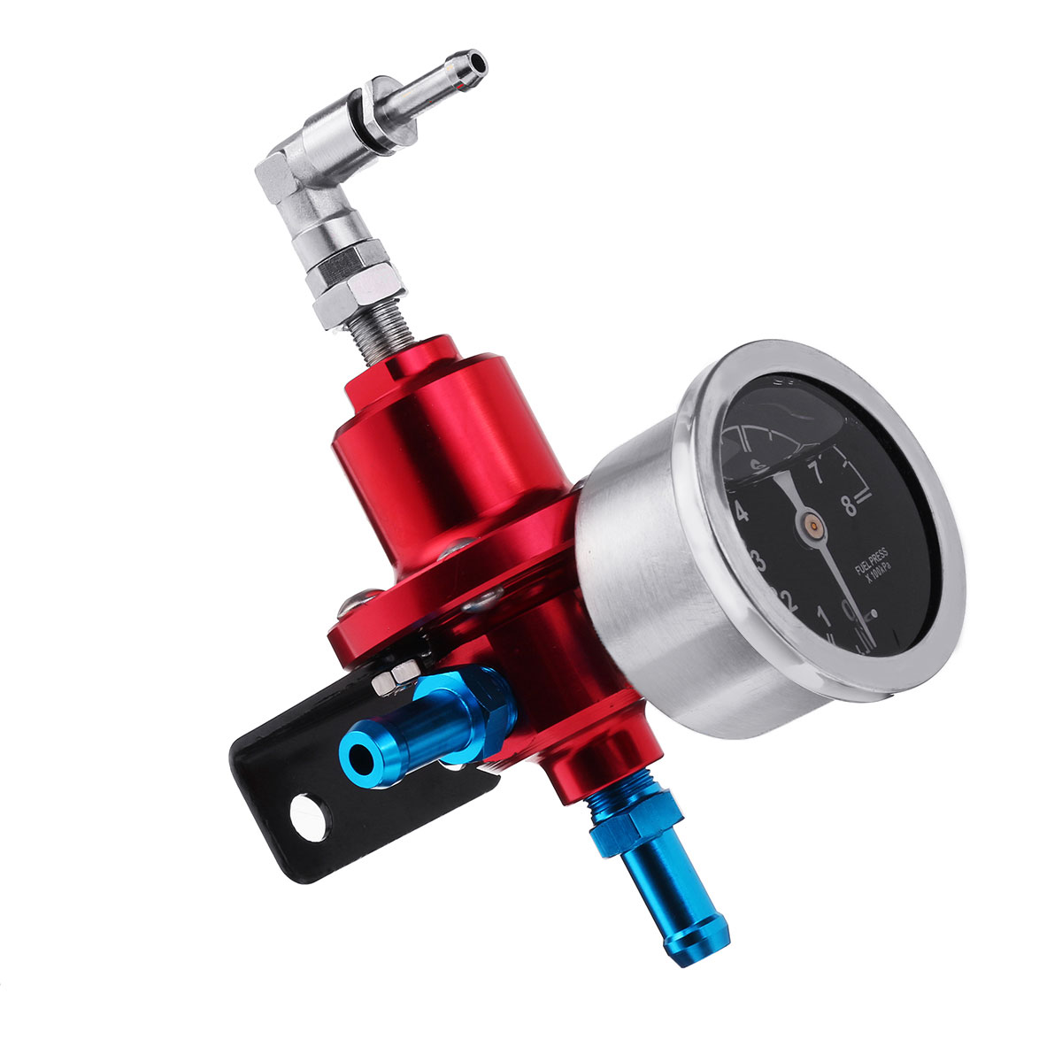 Universal-Auto-Car-Fuel-Adjustable-Pressure-Regulator-8-Kgcmsup2-with-KPa-Oil-Gauge-Kit-Set-1668454