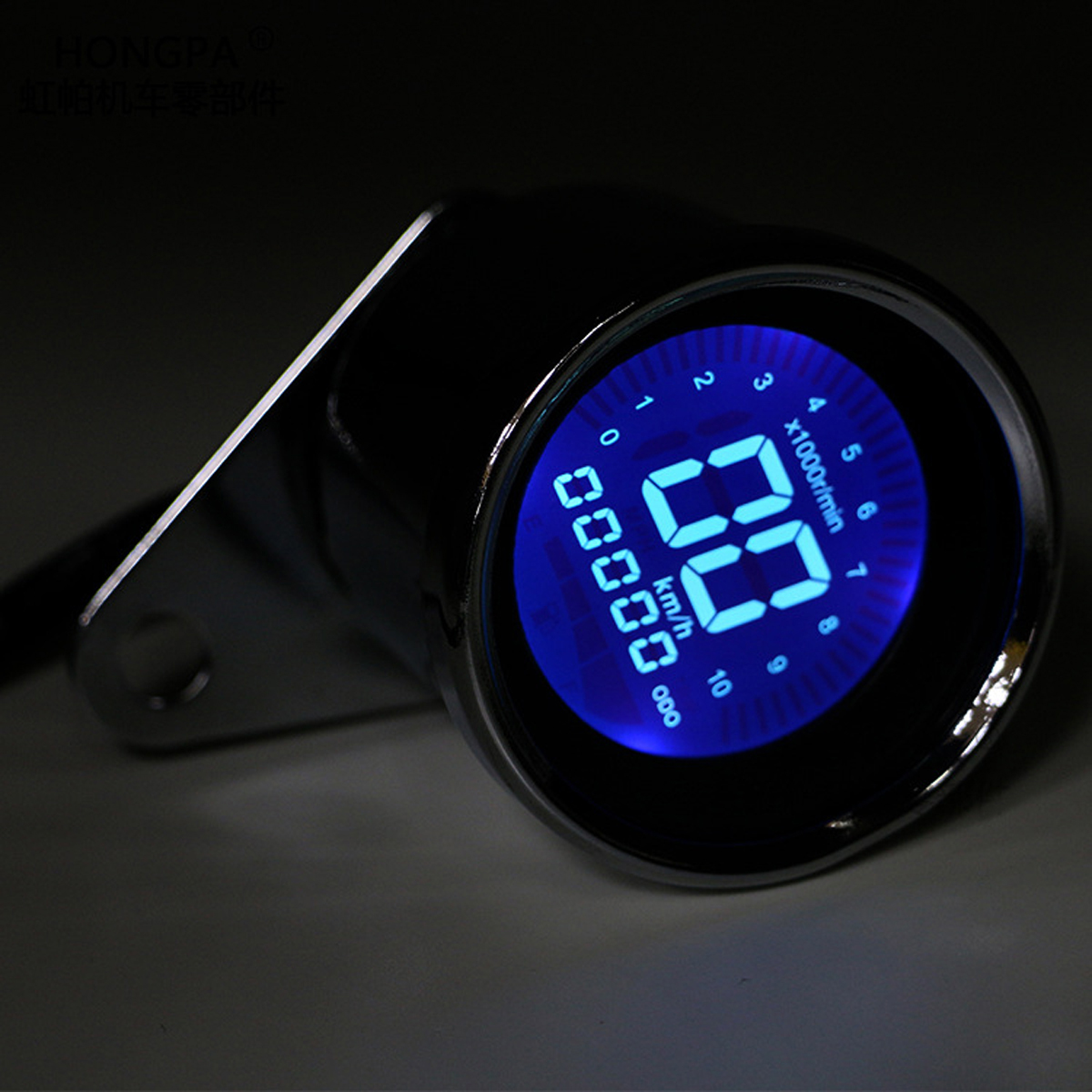 12V-13000RPM-Motorcycle-Retro-LED-LCD-Tachometer-Speedometer-Fuel-Gauge-Assembly-Cafe-Racer-1732468