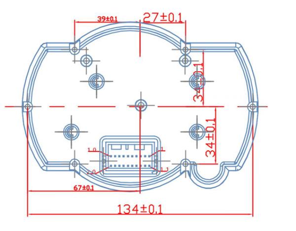 12V-15000RPM-Motorcycle-Speedometer-Odometer-Adjustable-Waterproof-LCD-Digital-1105095