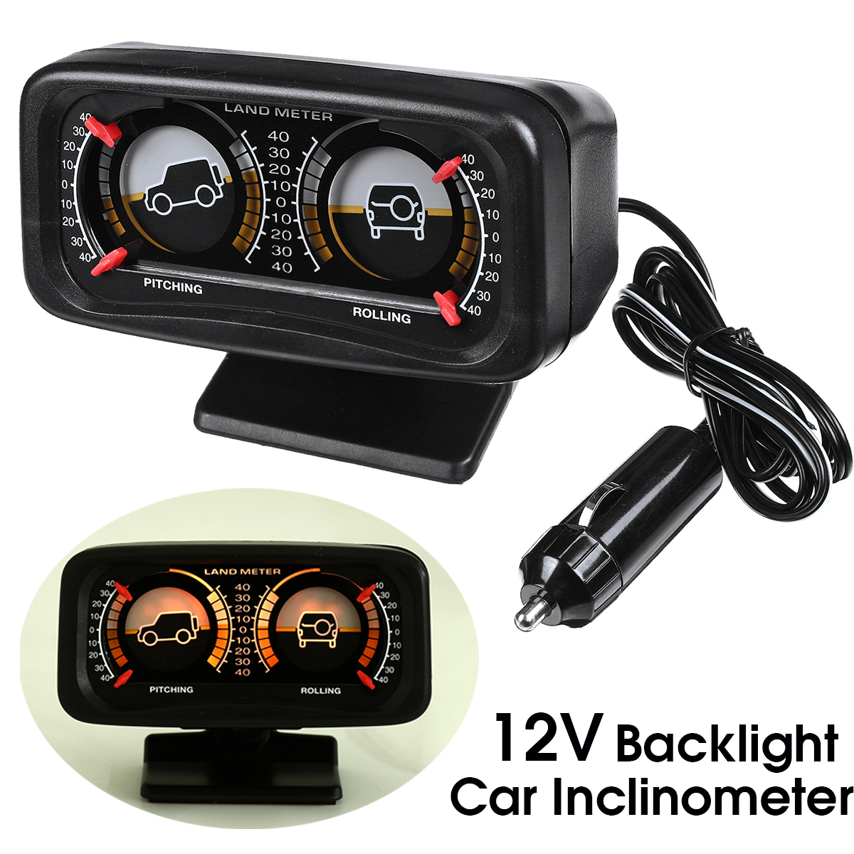 12V-Car-Two-barreled-Backlight-Inclinometer-Compass-Balance-Level-Slope-Meter-1705741