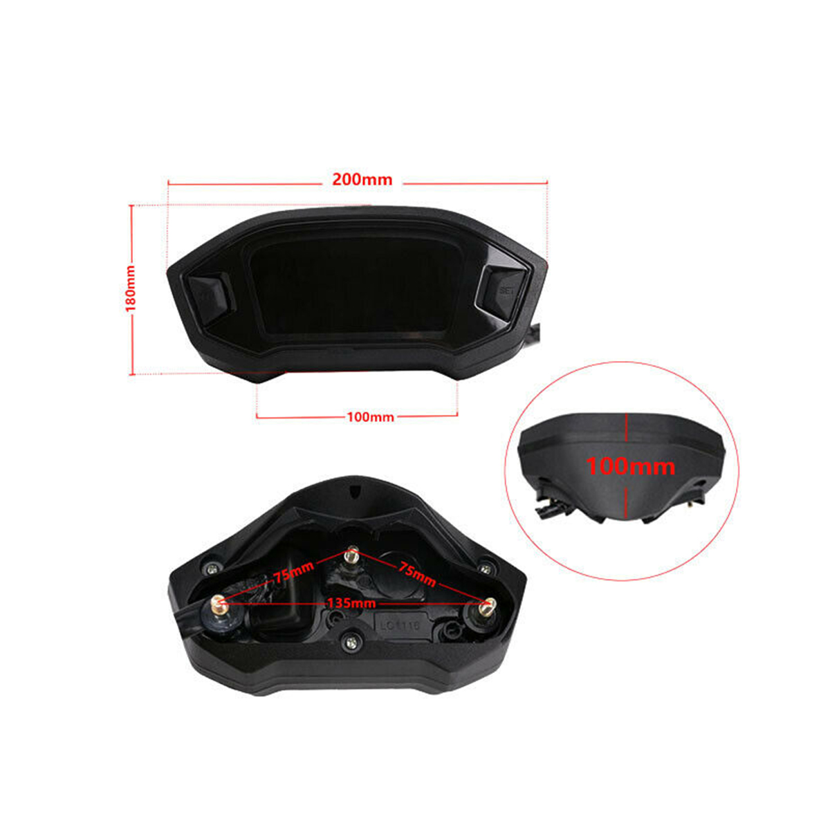 12V-LCD-Digital-Odometer-Speedometer-Tachometer-Motorcycle-Water-Temperature-Oil-Gauge-Universal-1736382