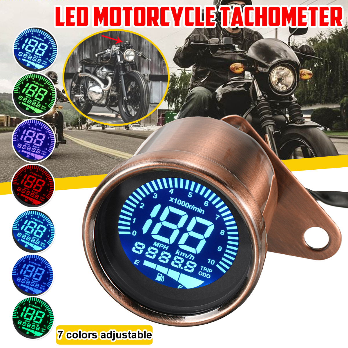 12V-Motorcycle-Speed-Meter-Odometer-KMH-MPH-Digital-LCD-Screen-Universal-1703366