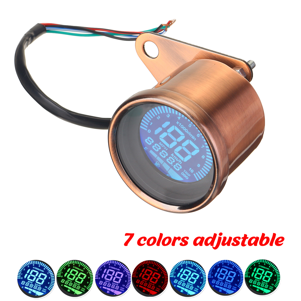 12V-Motorcycle-Speed-Meter-Odometer-KMH-MPH-Digital-LCD-Screen-Universal-1703366