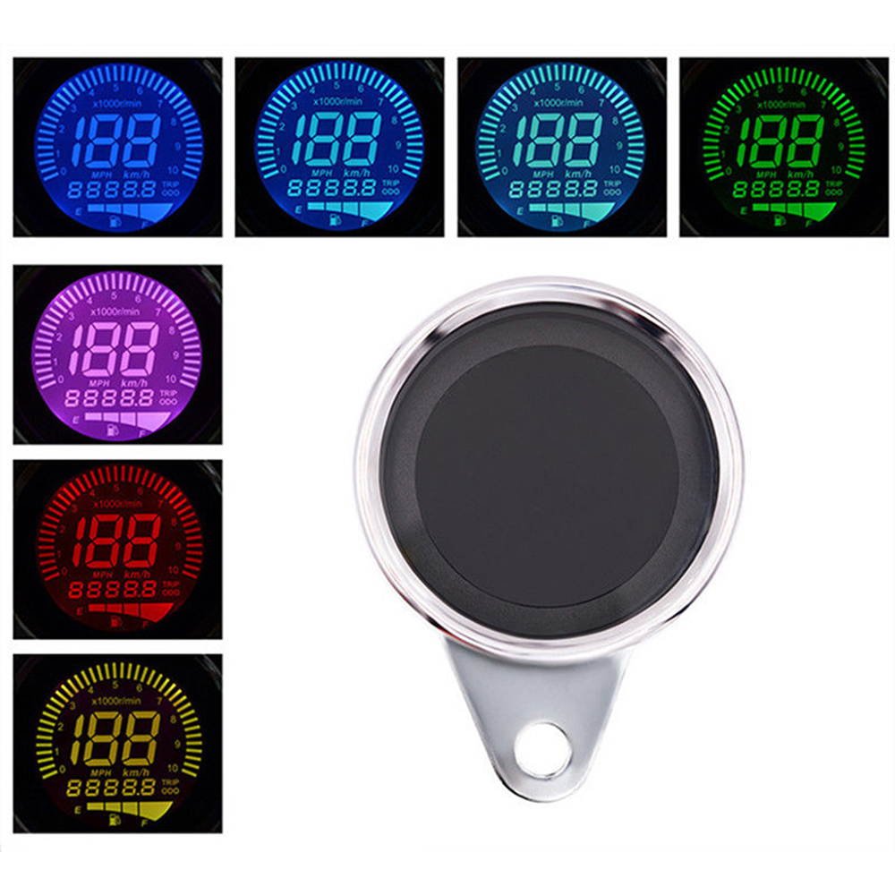 12V-Motorcycle-Speedometer-Retro-LCD-Odometer-Racer-Tachometer-Indicator-Scooter-ATV-Digital-Meter-U-1707570