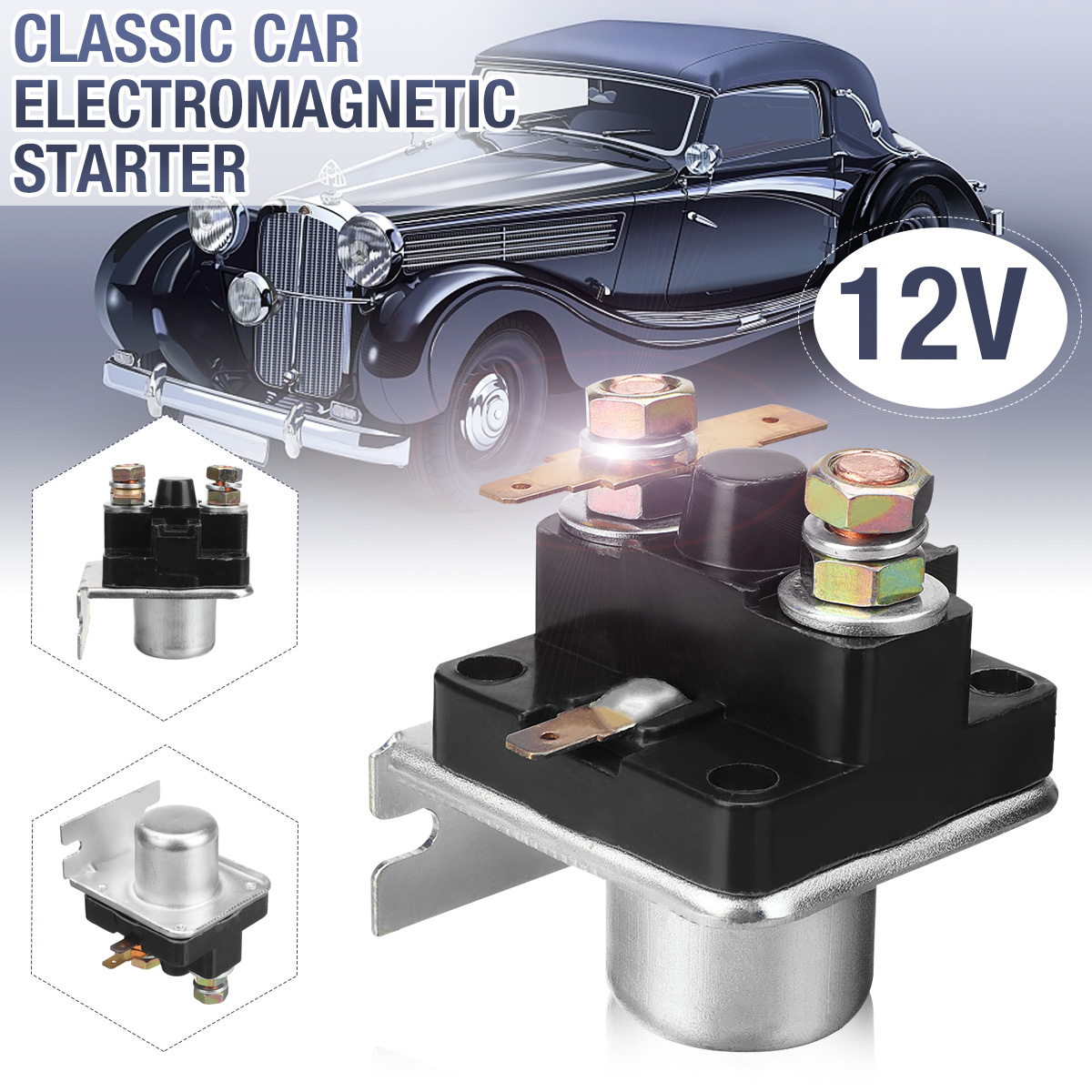 12V-Starter-Electromagnetic-Classic-For-Triumph-Reliant-Mini-SRB325-76766-4ST-1692854