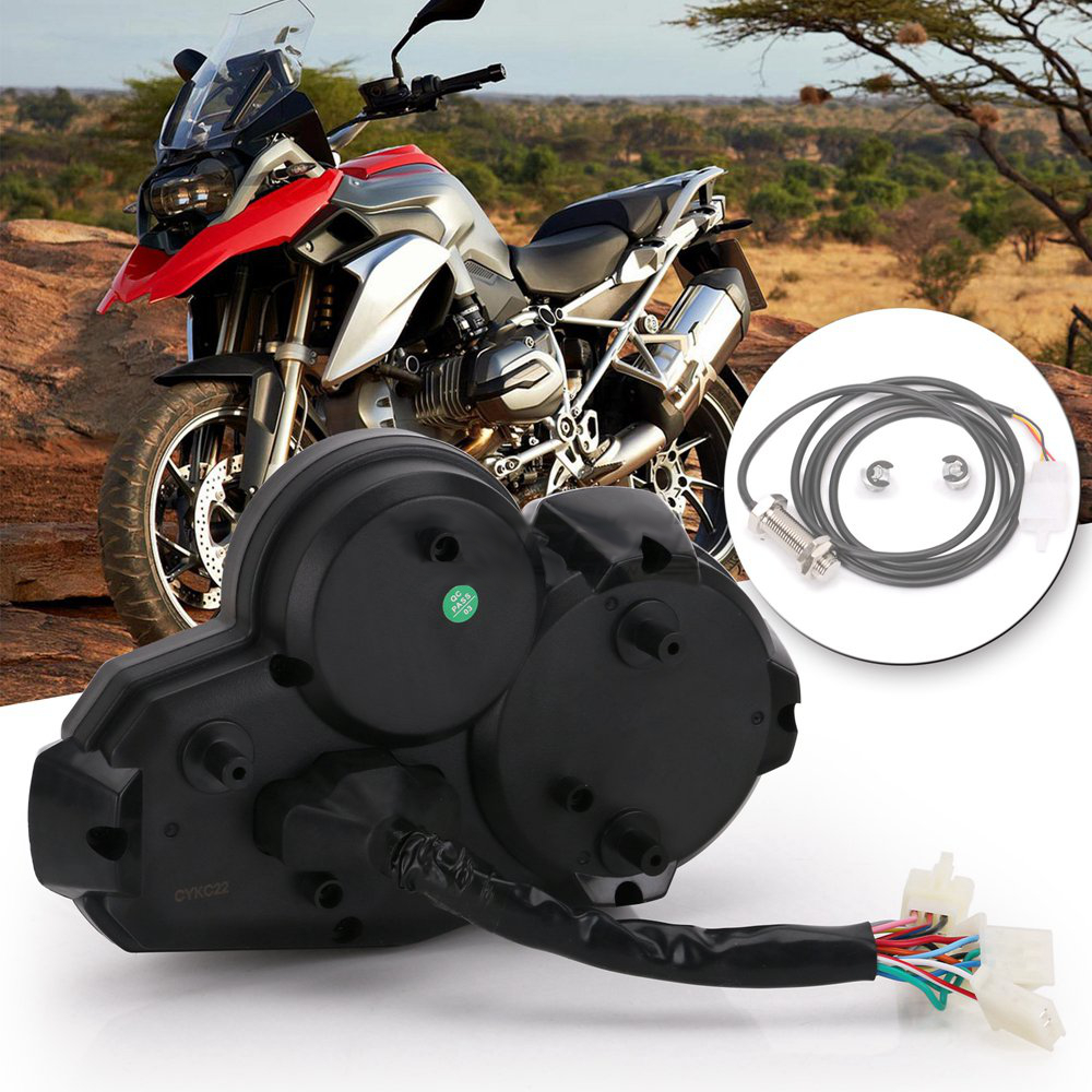 15000RPM-LED-Speedometer-Digital-Odometer-Backlight-Universal-For-2-4-Cylinders-BMWHondaDucatiKawasa-1555316