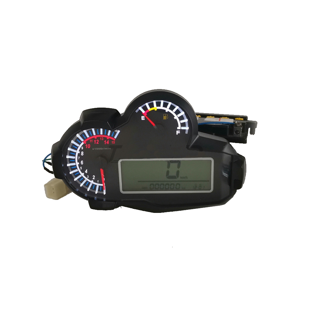 15000RPM-LED-Speedometer-Digital-Odometer-Backlight-Universal-For-2-4-Cylinders-BMWHondaDucatiKawasa-1555316