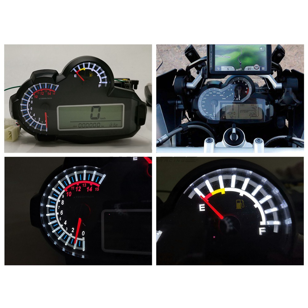 15000RPM-LED-Speedometer-Digital-Odometer-Backlight-Universal-For-2-4-Cylinders-BMWHondaDucatiKawasa-1555316