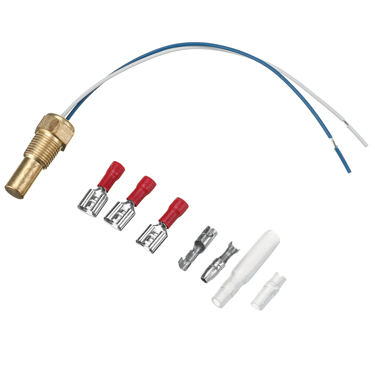 2-52mm-Oil-Temperature-Gauge-Kits-Digital-LED-Display-Clear-Len-with-Sensor-1722789