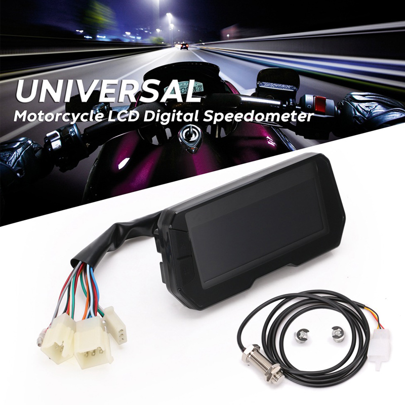 24-Cylinders-Meter-Motorcycle-LCD-Digital-Speedometer-Odometer-Backlight-Sensor-1547206