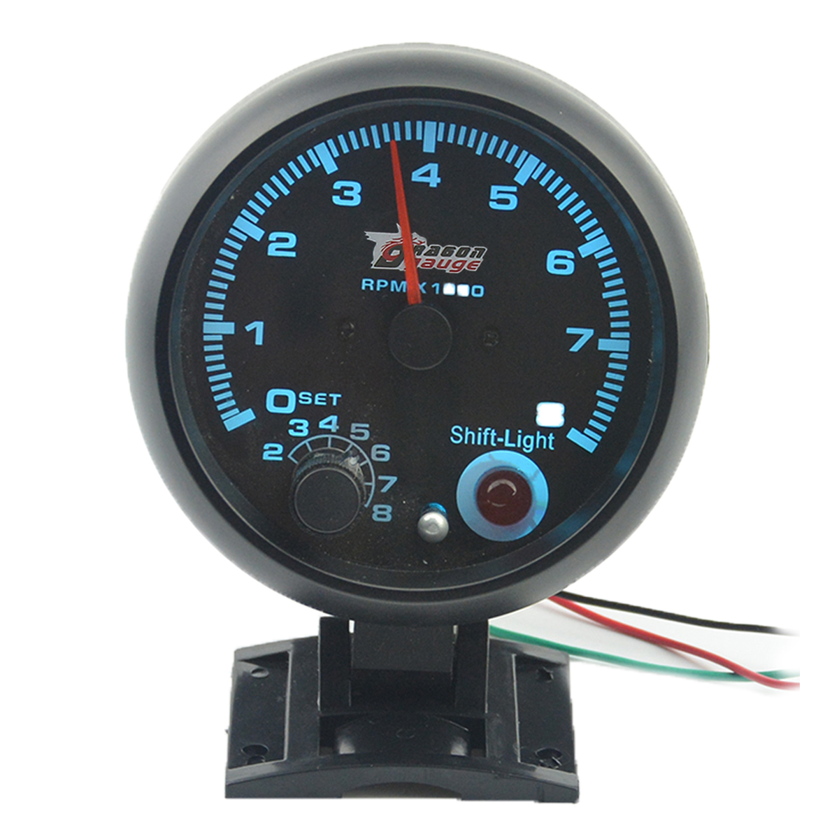 375inch-95mm-LED-Tachometer-Tacho-Gauge-Meter-0-8000-RPM-7-Color-Shift-Light-1426135