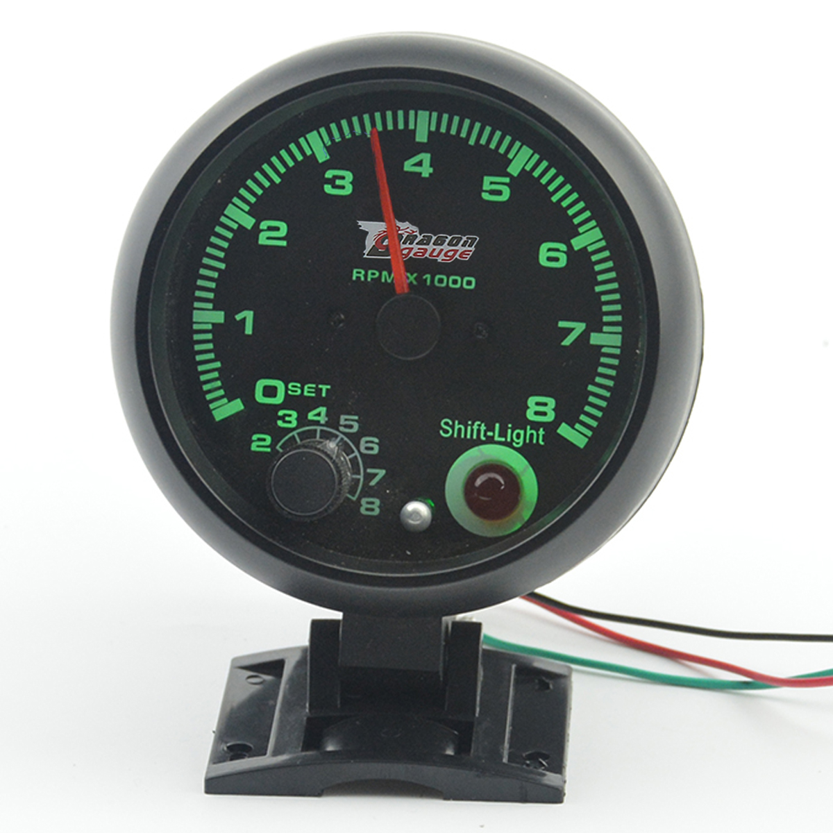 375inch-95mm-LED-Tachometer-Tacho-Gauge-Meter-0-8000-RPM-7-Color-Shift-Light-1426135
