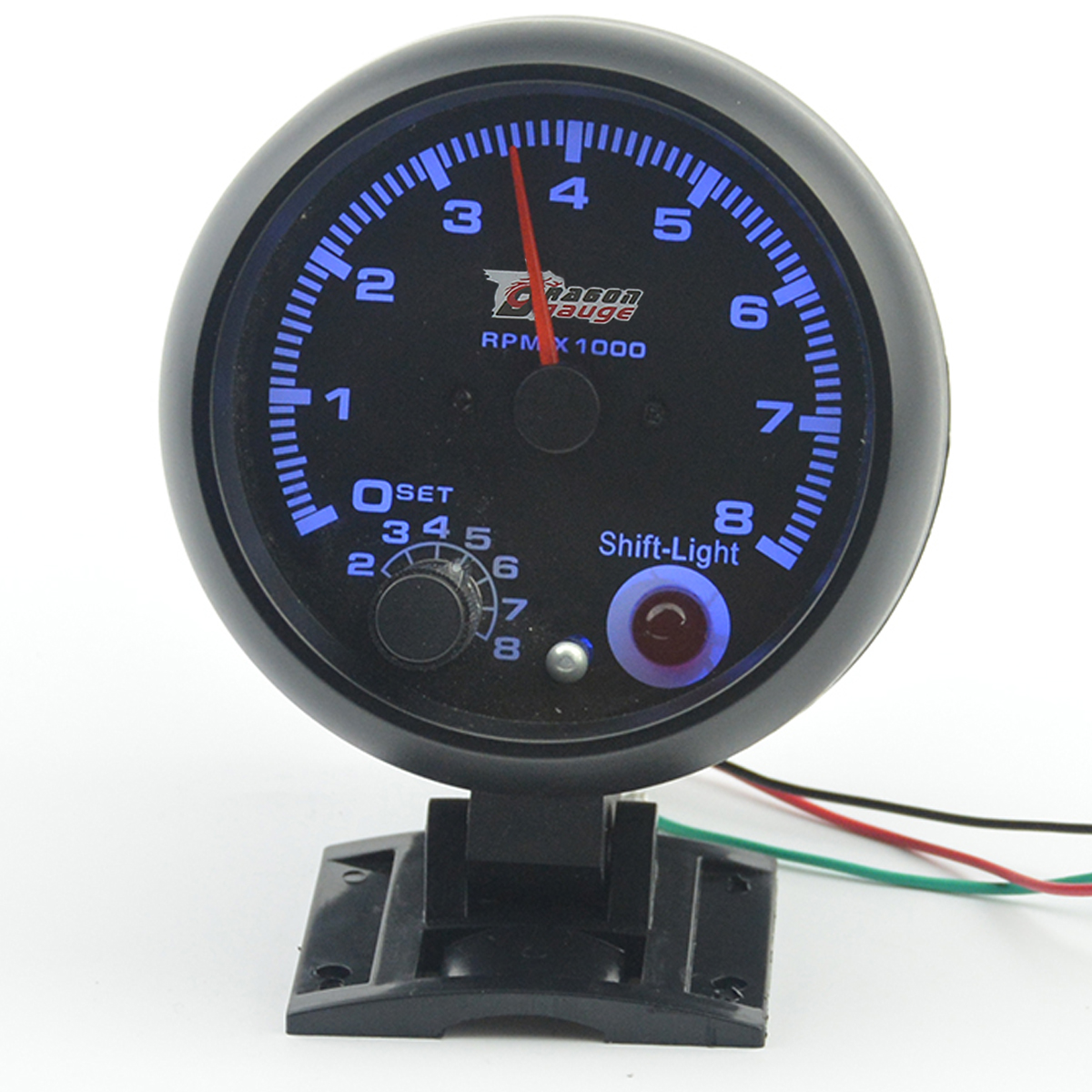 375inch-95mm-LED-Tachometer-Tacho-Gauge-Meter-0-8000-RPM-7-Color-Shift-Light-1426135