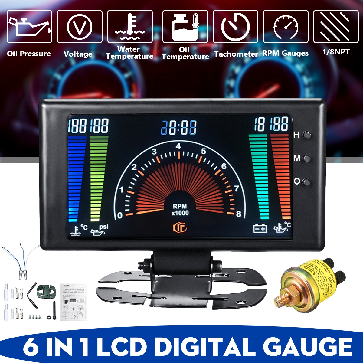 8V-18V-12V-6-in-1-LCD-Digital-Gauge-Oil-Pressure-Voltage-Water-Oil-Temperature-Tachometer-RPM-Car-1438947
