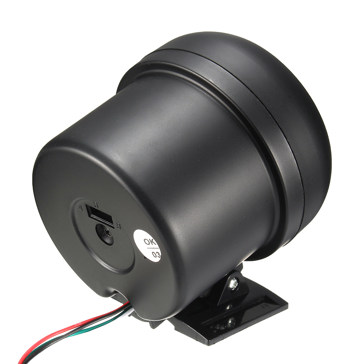 95mm-375inch-Tachometer-Tacho-Gauge-Meter-0-8000-RPM-With-LED-Shift-Light-12V-1426137