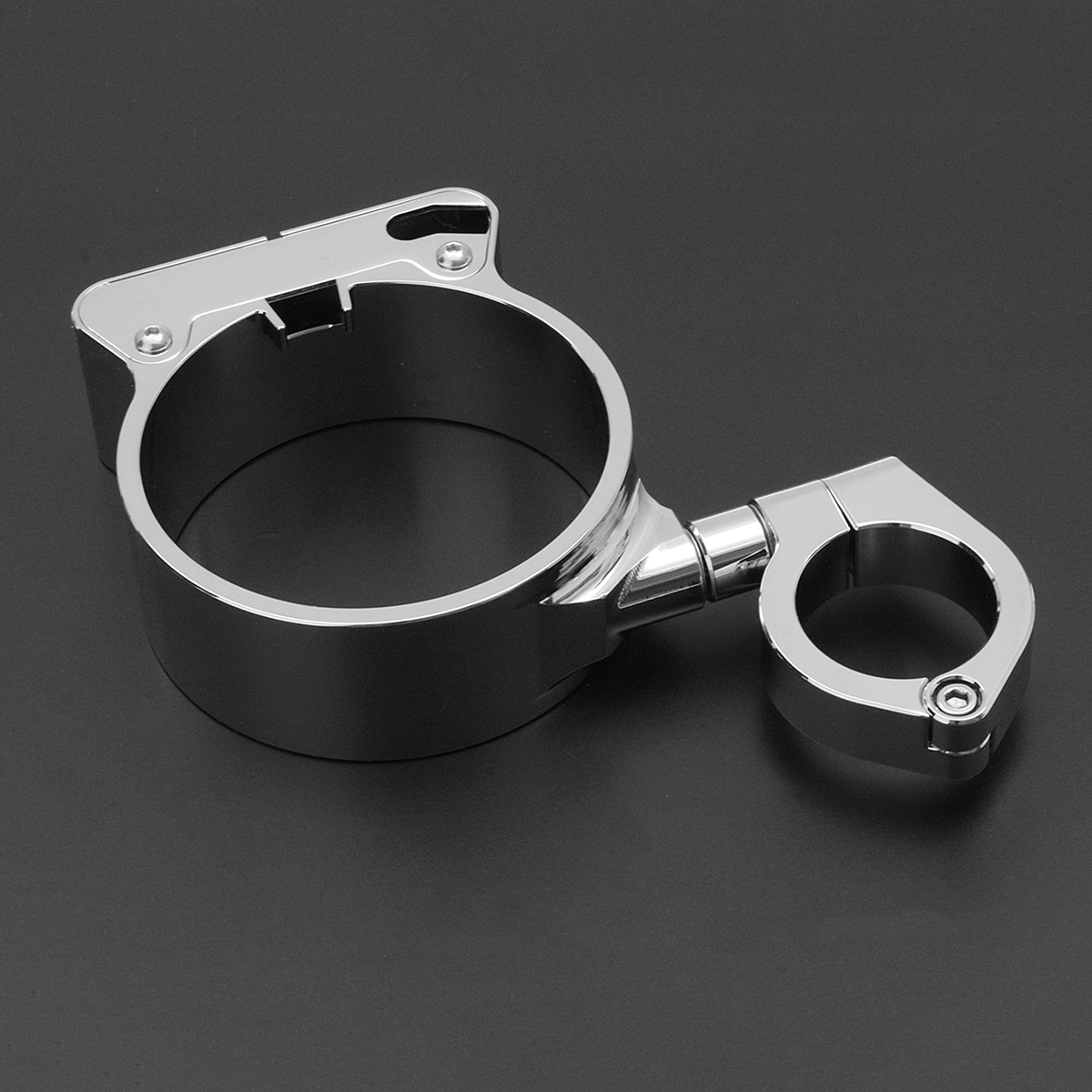 Chrome-39mm-Mount-Relocation-Bracket-For-Harley-Sportster-XL-883-1200-48-1173966