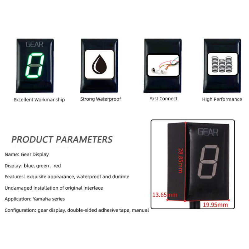 Gear-Display-Indicator-Motorcycle-Ecu-Direct-Mount-1-6-Speed-For-Yamaha-FZ6-FZS-600-1000-MT-03-YZF-R-1791069