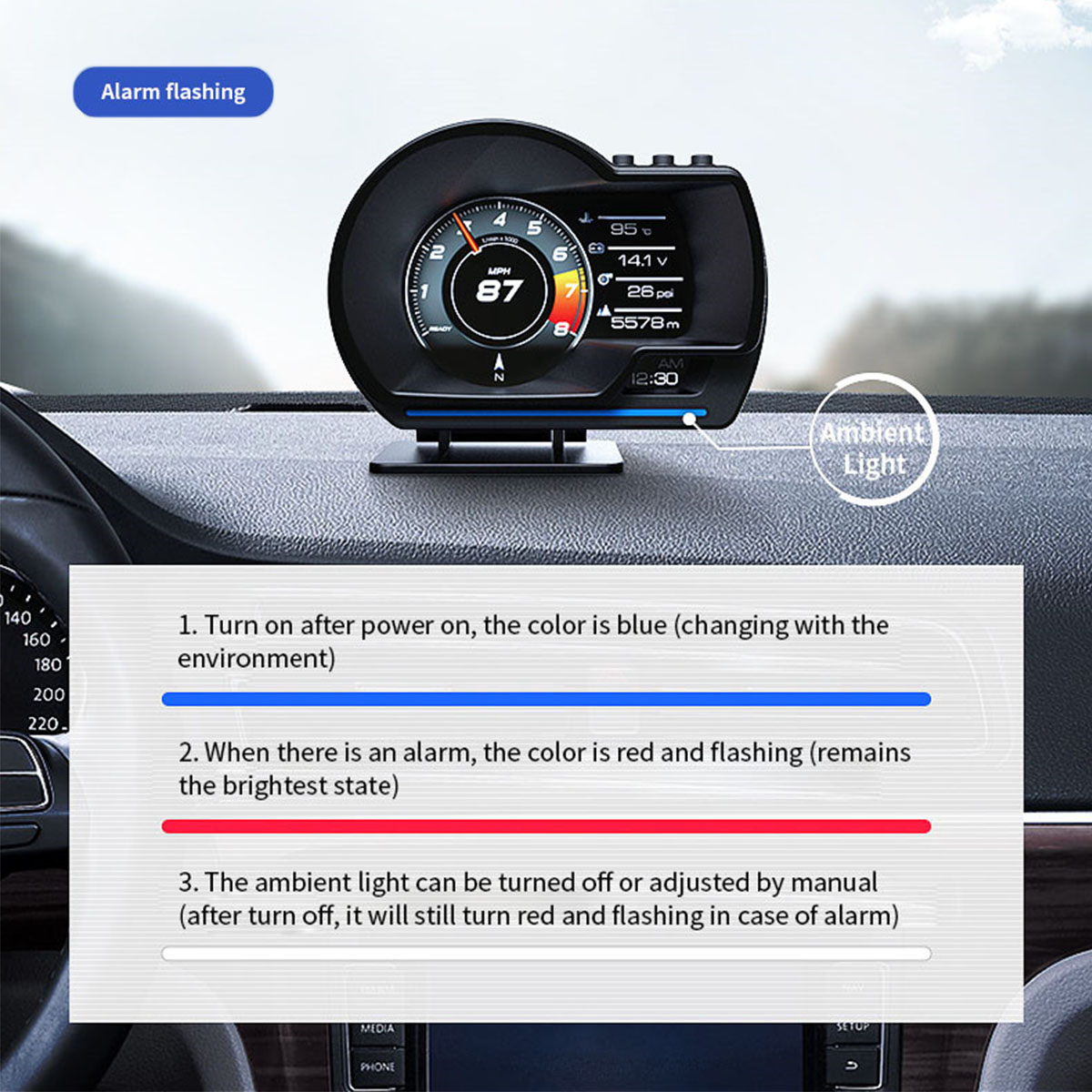 Head-Up-Display-OBD2-GPS-Color-LED-Navigation-HUD-Speed-Warning-Speedmeter-Kits-1784090