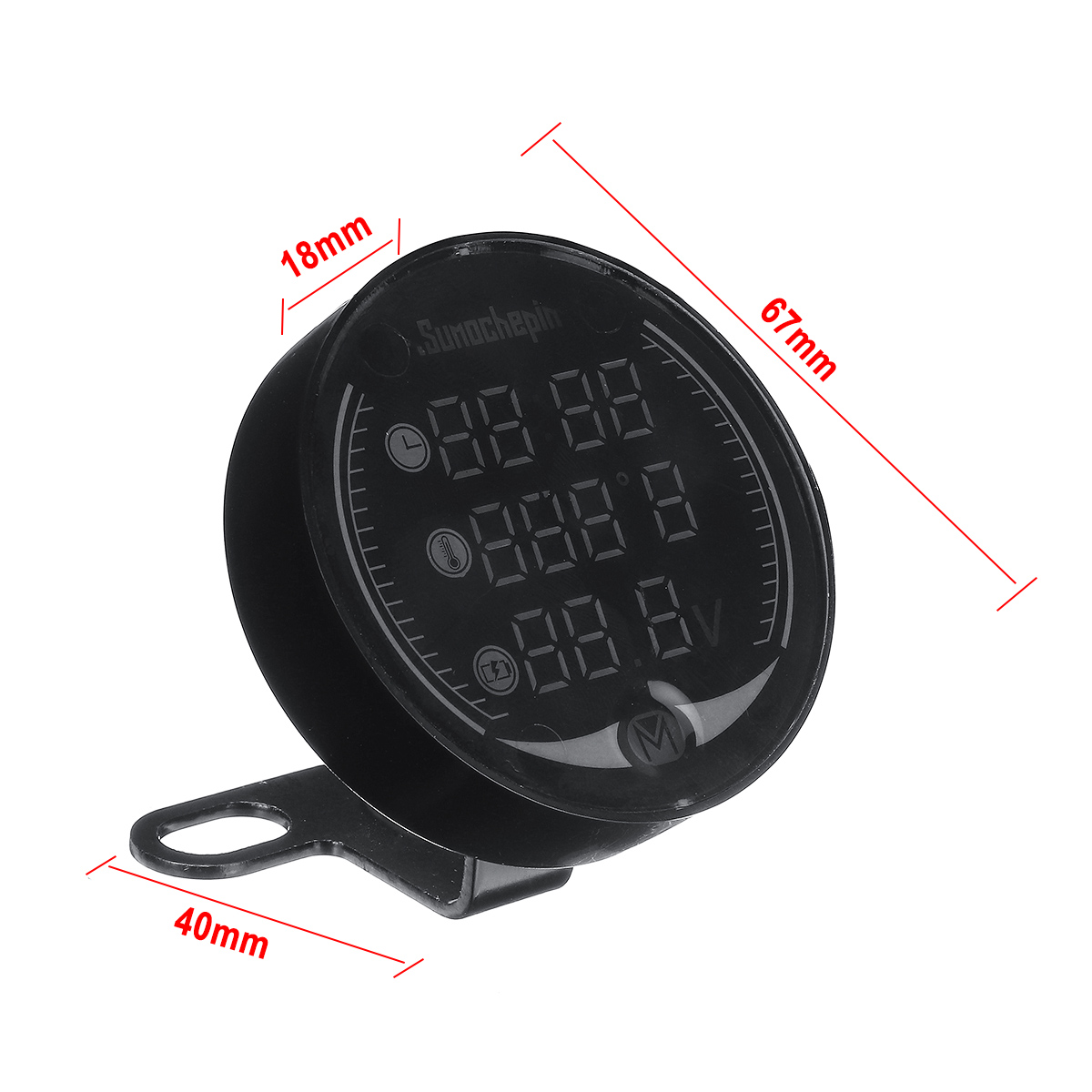 LED-5-in-1-9V-24V-Night-Vision-USB-Charger-Time-Water-Temperature-Voltage-Display-Meter-Gauge-For-Au-1628911