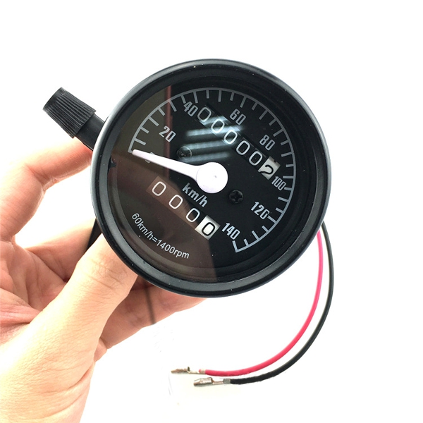 Motorcycle-Dual-Odometer-Speedometer-Mechanical-Gauge-Black-Universal-Waterproof-1043174