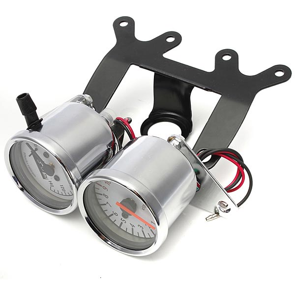 Motorcycle-Odometer-Tachometer-Speedometer-Gauge-with-Black-Bracket-930206