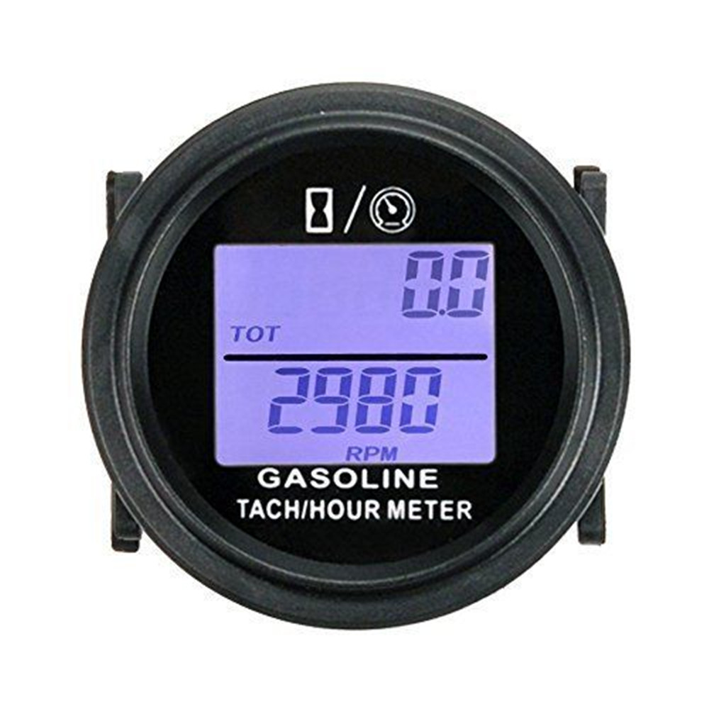 Motorcycle-Runleader-RL-HM005L-Inductive-Tachometer-With-Hour-Meter-For-All-Gasoline-Engine-1456983
